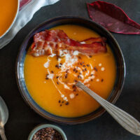 Bowl of Pumpkin Soup