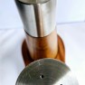 Metal top Acacia Salt Shaker and Pepper grinder set wit Image