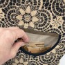 Peg Pouch | Hessian geo-floral calico Image
