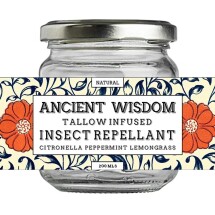 ANCIENT WISDOM INSECT REPELLANT - 200ML JAR