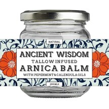 ANCIENT WISDOM ARNICA BALM - 200ML JAR Image