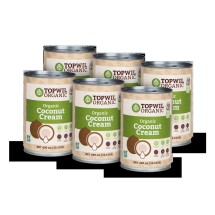 Organic Coconut Cream 400ml (6 Cans) Image