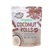Organic Coconut Rolls (Chocolate) 140g Image
