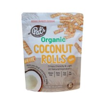 Organic Coconut Rolls (Vanilla) 140g