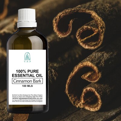 Cinnamon – Bark Pure Essential Oil – 100 ml Bottle Image