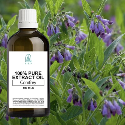 Comfrey 100% Pure Extract Oil – 100 ml Bottle Image