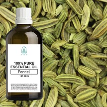 Fennel Pure Essential Oil - 100 ml Bottle Image