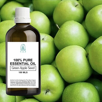 Green Apple Seed Pure Essential Oil – 100 ml Bottle Image