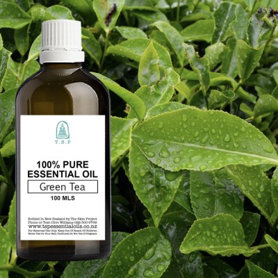 Green Tea Pure Essential Oil – 100 ml Bottle Image