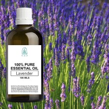 Lavender Pure Essential Oil - 100 ml Bottle Image