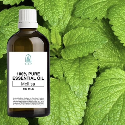 Mellisa Pure Essential Oil – 100 ml Bottle Image