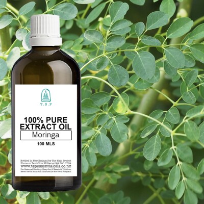 Moringa 100% Pure Extract Oil – 100 ml Bottle Image
