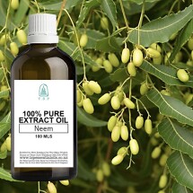 Neem 100% Pure Extract Oil - 100 ml Bottle Image