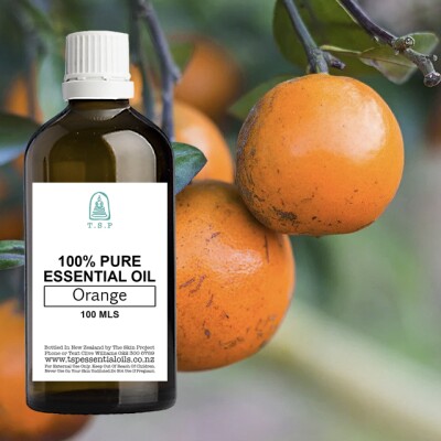 Orange Pure Essential Oil – 100 ml Bottle Image