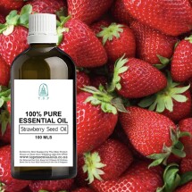 Strawberry Seed Pure Essential Oil - 100 ml Bottle Image