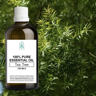 Tea Tree Pure Essential Oil – 100 ml Bottle Image
