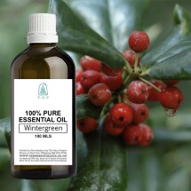 Wintergreen Pure Essential Oil - 100 ml Bottle Image