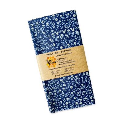 Queen Bee – Perennial Blue (Organic)  | Beeswax Wraps Image