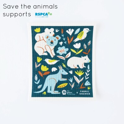 SPRUCE Biodegradable Dishcloth | Save The Animals Image