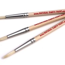 Natural Paint Brushes (Pack of 3) Image