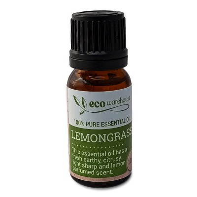 100% Essential Lemongrass Oil, 10ml Image