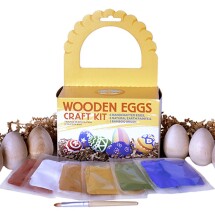 Wooden Eggs Craft Kit Image