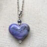 Purple Heart Necklace Image