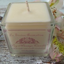 Mini Lavender and Vanilla Massage Candle Image