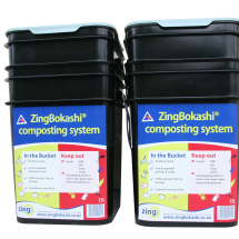2 x15l ZingBokashi Composting kits -Family Starter Pack