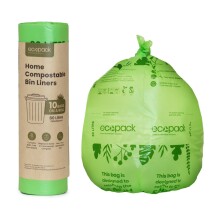 Ecopack 80L Green Compostable Bin Liners