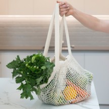 Ecopack Fairtrade & Organic  String Bag - Long Handle