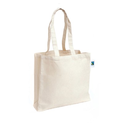 EC-51 Fairtrade Organic Cotton Tote Bag Image