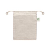 ECV-24 Luxury Organic Cotton Drawstring Bag