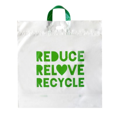 Ecopack Large Recycled Loop Handle Bags x100 Image