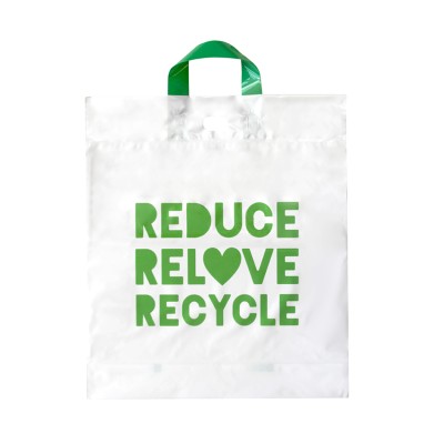 Ecopack Medium Recycled Loop Handle Bags x100 Image