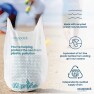 Ecopack 18L S Ocean-Bound Plastic Bin Liners w/ Handles Image