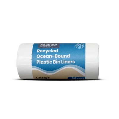 Ecopack 36L L Ocean-Bound Plastic Bin Liners Image