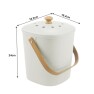 Ecopack Bamboo Kitchen Compost Caddy Image