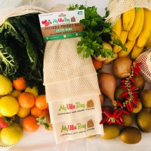 Reusable Organic Produce + Bulk Bin Bags - Large 4 PK