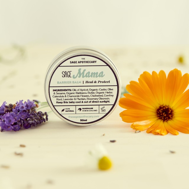 Dribble Rash Barrier Balm by The Sage Apothecary | Green Elephant NZ