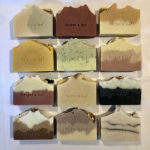 Twelve Assorted  Soap Bars -  Gift Box