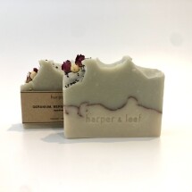 Geranium, Bergamot + Clary Sage Soap Bar Image