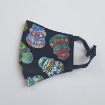 Face Mask Sugar Skull Mexico