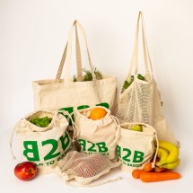 Zero Waste Shopping Bags Combo 6 Piece Set