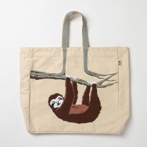 Sloth Tote Shoulder Bag