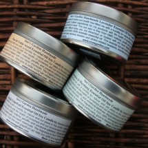 Essential oil Soy  Tin Candle