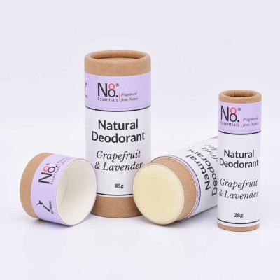 Natural Deodorant – Grapefruit & Lavender – Compostable Image