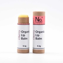 Organic Lip Balm - Cherry - Compostable Tube Image