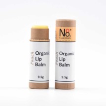 Organic Lip Balm - Peach - Compostable Tube