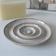 Handthrown Ceramic Soap Dish
